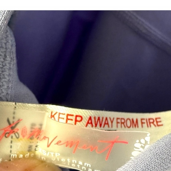 Free People Movement Let's Bounce Workout Onesie Jumpsuit, Dusted Cerulean, XS - Picture 5 of 11